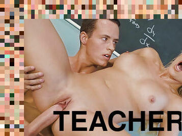 öğrenci, öğretmen, oral-seks, zorluk-derecesi, sarışın, sınıf