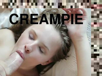 rumpe, bading, skolejente, tenåring, creampie