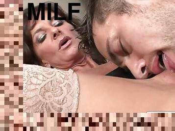 Nice Milf Sarah Bricks Gets Pounded Hard Touching Son - sarah bricks