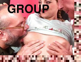 yaşlı, seks-partili-alem, amcık-pussy, kız-öğrenci, üstüneyüzüne-boşalma, genç, grup-sex, ikişerli, genç-18, sarışın