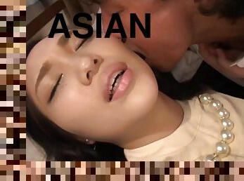 asiatisk, fusk, hårete, pussy, kone, amatør, babes, blowjob, cumshot, milf