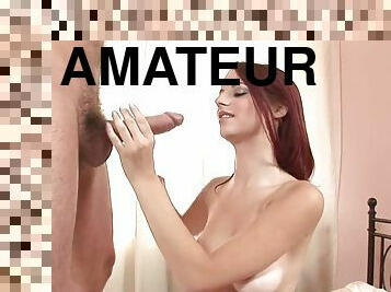mastürbasyon-masturbation, amatör, oral-seks, mastürbasyon, kızıl-saçlı