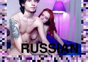 Russian redhead gets fucked hard like a doggy