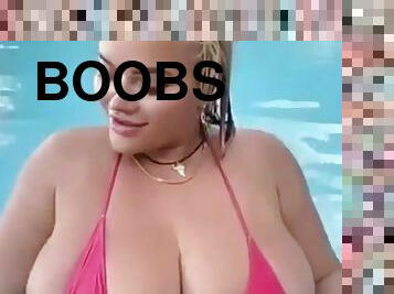 Social Media Big Boobs in Bikini Compilation - Blowjob