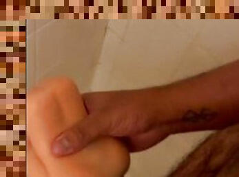 banyo-yapma, baba, anal, vajinadan-sızan-sperm, kam, sapık-voyeur, pis, bakış-açısı, fantezi, duş