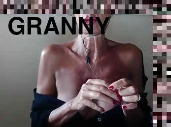 amateur, granny, webcam