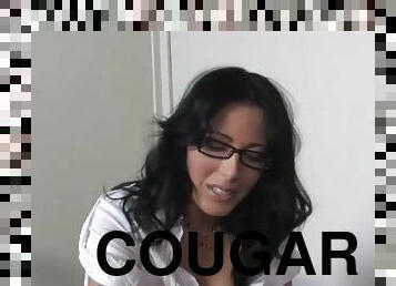 Cougar zoe holloway fucks her patient's big black cock