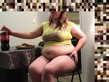 debele, velike-lepe-ženske, pica