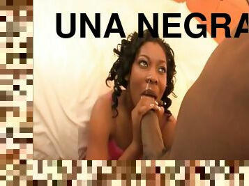 Una negra quiere una vergota