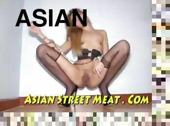 asiático, na-rua, anal, tai