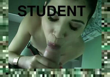 Hot Student Fucked In Stairwell 1