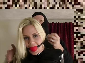 bdsm, blonde, bondage