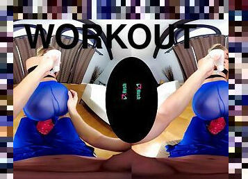VR big booty workout - Small tits