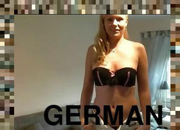 Hot german amateur blond anal blowjob an facial