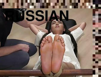 public, russe, bdsm, pieds, fétiche, bondage