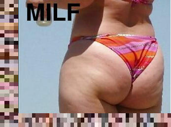 Big Sbbws Cellulite THICK Beach Candid