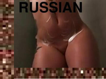 Russian Pawg Shower Twerk