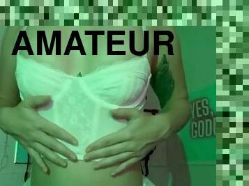 masturbation, amatör, brudar, juckande, pov, brittisk, ensam, retande