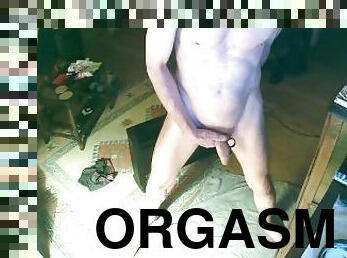 orgasme, amateur, anal, ejaculation-sur-le-corps, gay, branlette, ejaculation, européenne, euro, gode