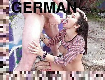 GERMAN EXPLORER - PUBLIC ANAL SEX CASTING WITH JESSY JEY