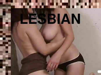 lesbiana, adolescente, con-los-dedos, prieto