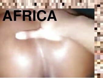 traseiros, grande, orgasmo, amador, ébona, pénis-grande, hardcore, pov, africano, pénis