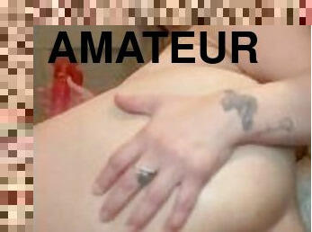 grosse, masturbation, femme, amateur, anal, babes, fellation, ejaculation-sur-le-corps, jouet, hardcore