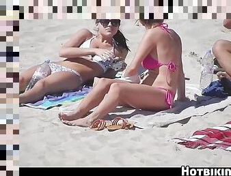 Hot bikini girl spy cam hd video voyeur