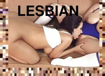 Lesbian romp