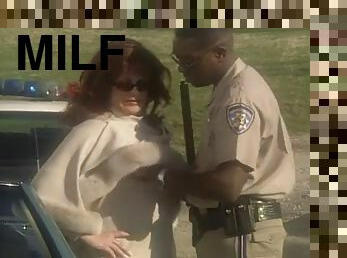 Marilyn chambers beautiful milf fucked by black officer