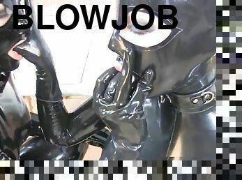 avsugning, latex, gummi