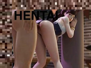 anal, orta-yaşlı-seksi-kadın, animasyon, pornografik-içerikli-anime, 3d