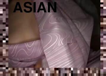 asiatisk, japansk, gift, rumpa-butt