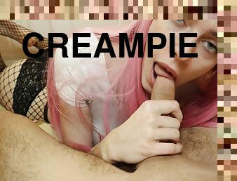 Stepsis Sucks Like Whore And Sweetly Cums On Cock Until Creampie