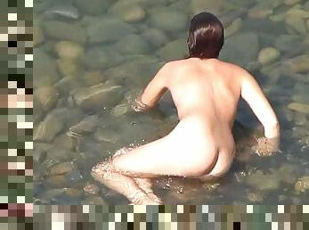 nudist, plaja