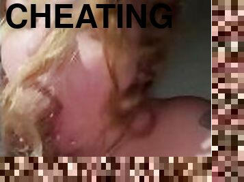 Cheating wifes brains fucked out after caught!
