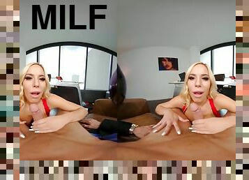 VR horny milf boss 2