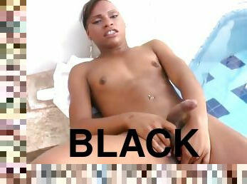 mamilos, na-rua, transsexual, ébona, latina, preto, mamilos-ofegantes, provocando