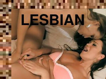 Gorgeous lesbian couple will do anything to satisfy each others needs