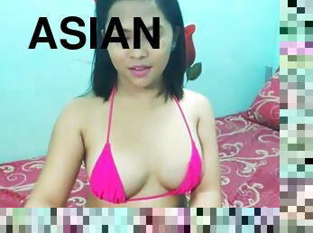 asiatisk, onani, transvestit, cam, lurer, afrivning, webcam, kær