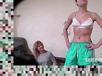 Mother and daughter secretly filmed