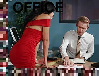 Hard office sex with the new secretary