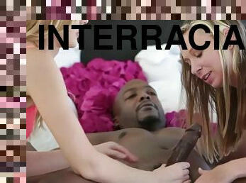 Alexa grace bay and bailey interracial trio session