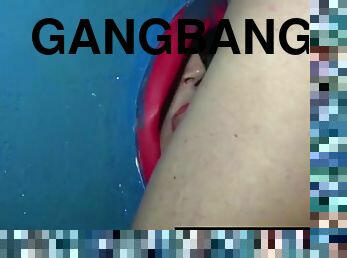 Gangbang e glory hole per alexy brey