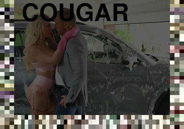 Insolent cougar drives man crazy with how tight and sensual she can be