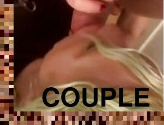 Young Couple Busted Having a Quickie in Bathroom at House Party