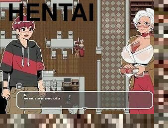 adolescente, caseiro, compilação, anime, hentai, leite, domínio-feminino, realidade