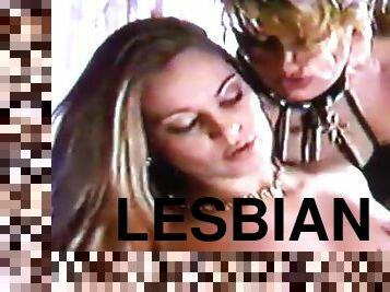 lesbiana, estrella-del-porno, vintage, trío, rubia, morena