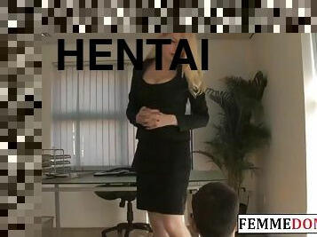 store-pupper, kontor, babes, leke, bdsm, hentai, bondage, dominans, femdom, spanking