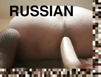 vieux, russe, amateur, anal, jouet, maison, jeune-18, pute, gode, plus-agée